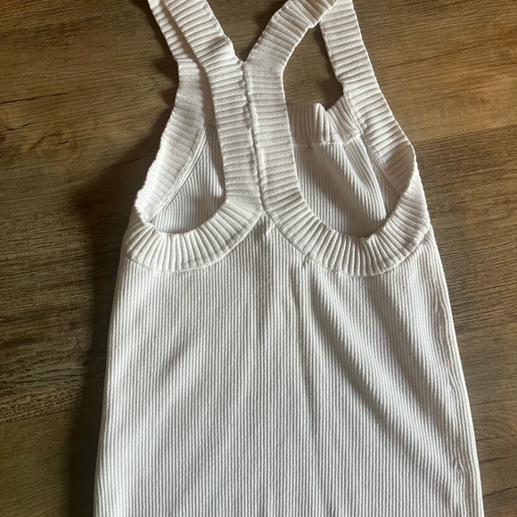 H&M Cream Ribbed Tank Top - Picture 3 of 3